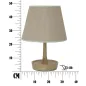 LAMPA STOŁOWA Z SZUFLADĄ -B- Z DREWNA Ø 25X49 cm